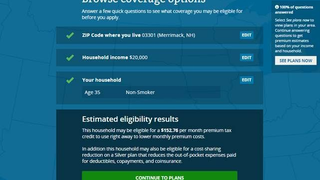 Starting Tonight, You Can Browse the New, Improved Healthcare.gov
